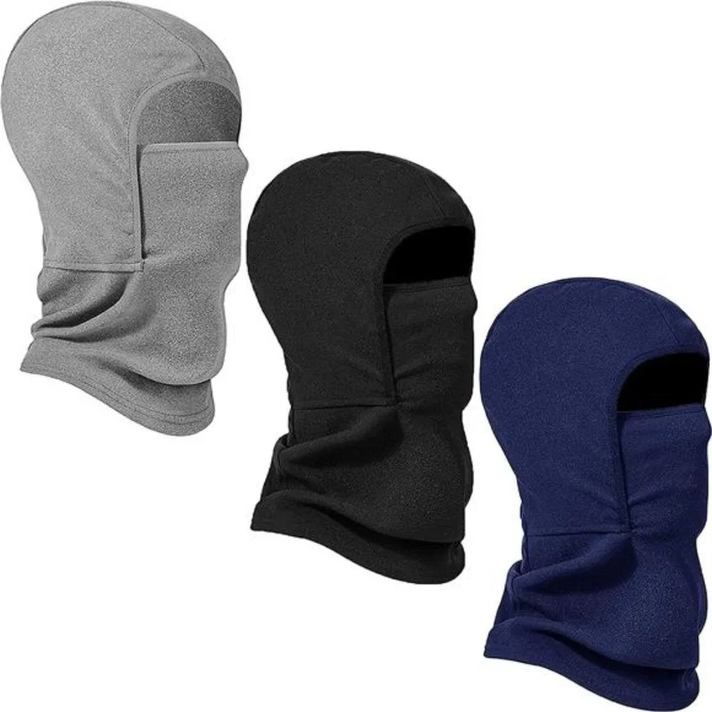 3 Pieces Kids Balaclava Hat Winter Ski Face Covering Thermal Neck Warmer